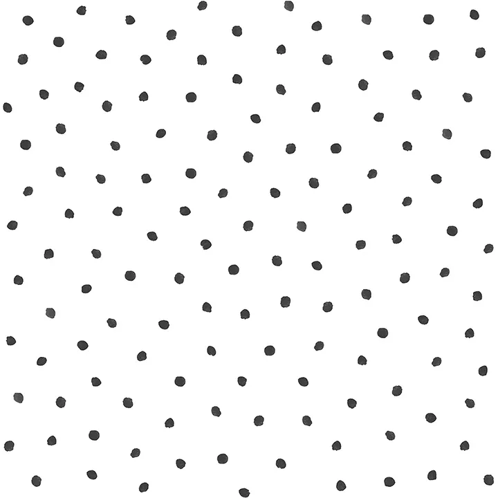 Brewster Home Fashions Pixie Black Dots Wallpaper - SKU 4060-138934