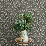 Brewster Home Fashions Poppy Trail Black Floral Wallpaper - SKU 4169-83133