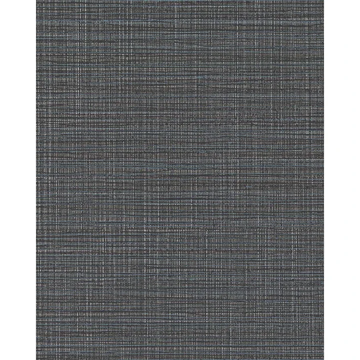 4140-3733 | Premiere Charcoal Faux Linen Wallpaper