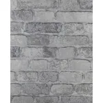 Brewster Home Fashions Princess Street Grey Brick Wallpaper - SKU RD411