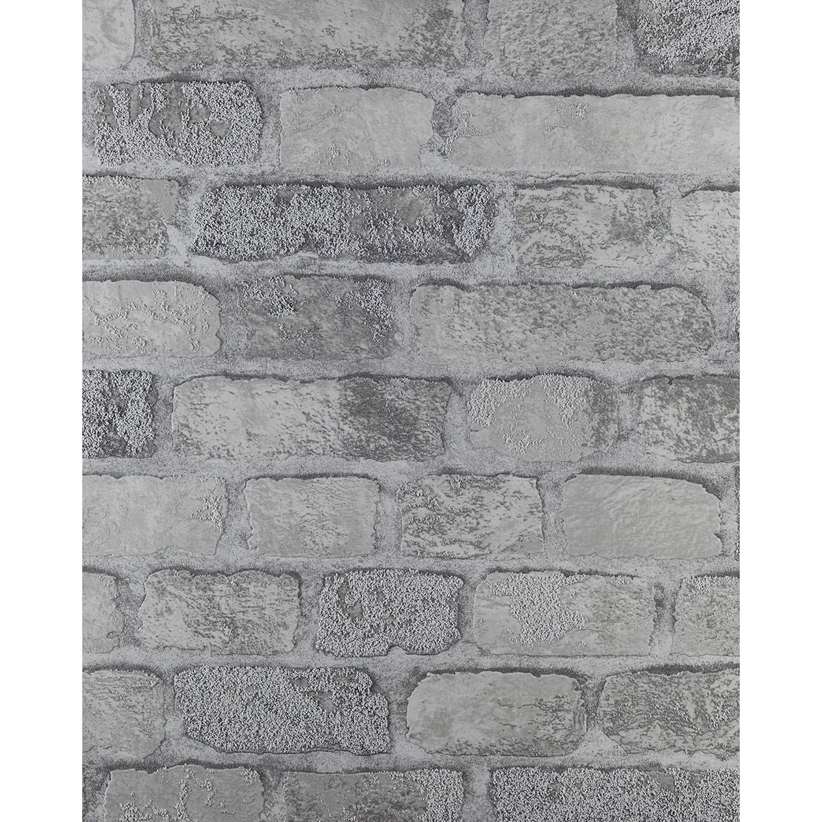 Brewster Home Fashions Princess Street Grey Brick Wallpaper - SKU RD411