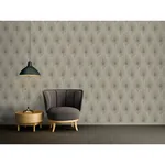 Brewster Home Fashions Prosperity Bronze Feather Wallpaper | Wallpaper Twins Brewster Home Fashions Prosperity Bronze Feather Wallpaper - SKU AS369716