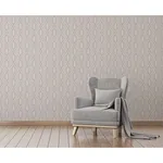 Brewster Home Fashions Quentin Neutral Ogee Wallpaper - SKU 2900-41738