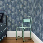 Brewster Home Fashions Quillen Indigo Forest Wallpaper | Wallpaper Twins Brewster Home Fashions Quillen Indigo Forest Wallpaper - SKU 4060-51601