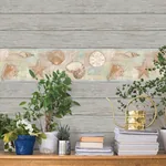 Brewster Home Fashions Quinten Brown Shells Wallpaper | Wallpaper Twins Brewster Home Fashions Quinten Brown Shells Wallpaper - SKU 3120-46051B