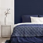 Brewster Home Fashions Rafe Navy Woven Texture Wallpaper - SKU AH946002