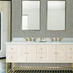 Brewster Home Fashions Ramona Grey Distressed Texture Wallpaper - SKU 4191-83004