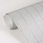 Brewster Home Fashions Ramona Silver Stripe Texture Wallpaper - SKU 2909-MLC-161