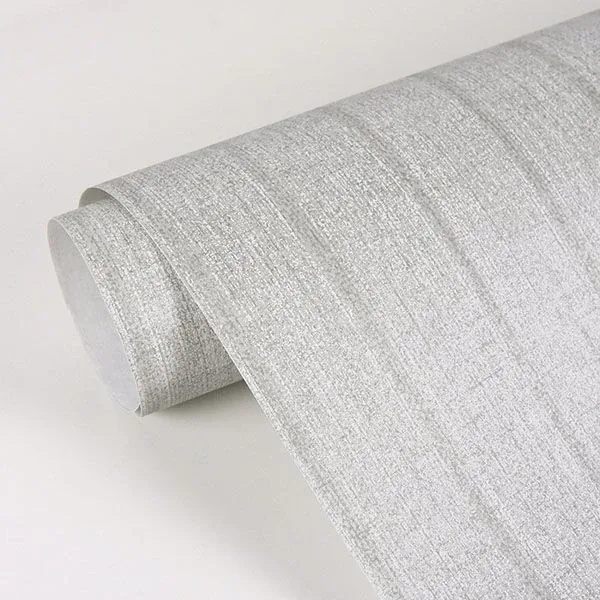 Brewster Home Fashions Ramona Silver Stripe Texture Wallpaper - SKU 2909-MLC-161