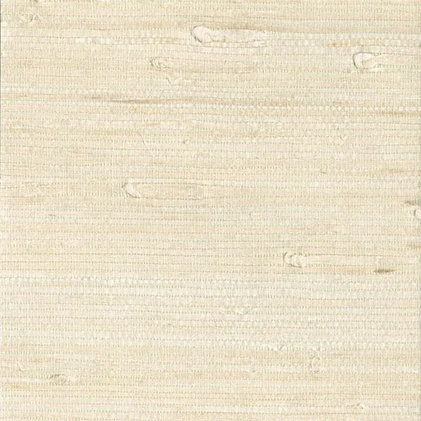 Brewster Home Fashions Ran White Grasscloth Wallpaper - SKU 53-65651