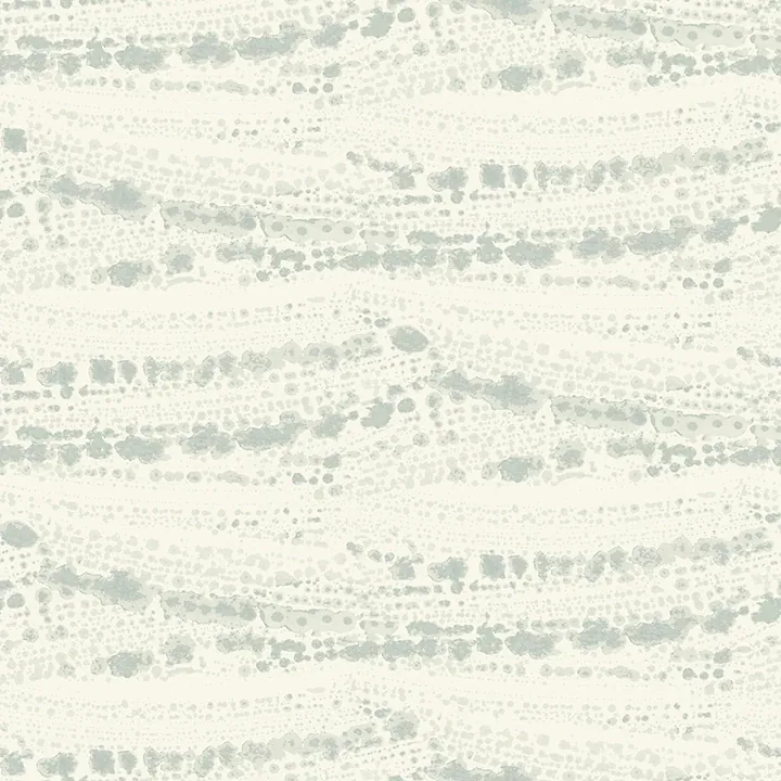 Brewster Home Fashions Rannell Aqua Abstract Scallop Wallpaper - SKU 4071-71049