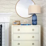 Brewster Home Fashions Rannell Beige Abstract Scallop Wallpaper | Wallpaper Twins Brewster Home Fashions Rannell Beige Abstract Scallop Wallpaper - SKU 4071-71048