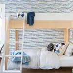 Brewster Home Fashions Rannell Navy Abstract Scallop Wallpaper - SKU 4071-71046