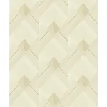 Brewster Home Fashions Raoul Butter Fanning Diamonds Wallpaper - SKU 4020-96707