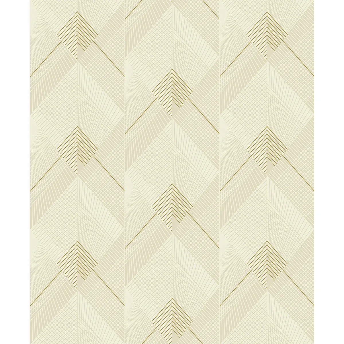 Brewster Home Fashions Raoul Butter Fanning Diamonds Wallpaper - SKU 4020-96707