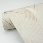 Brewster Home Fashions Raoul Butter Fanning Diamonds Wallpaper - SKU 4020-96707