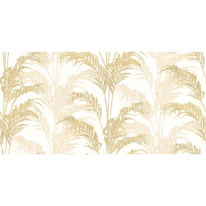 4168-17739 | Rattan Gold Palm Wallpaper