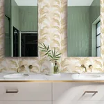 Brewster Home Fashions Rattan Gold Palm Wallpaper - SKU 4168-17739