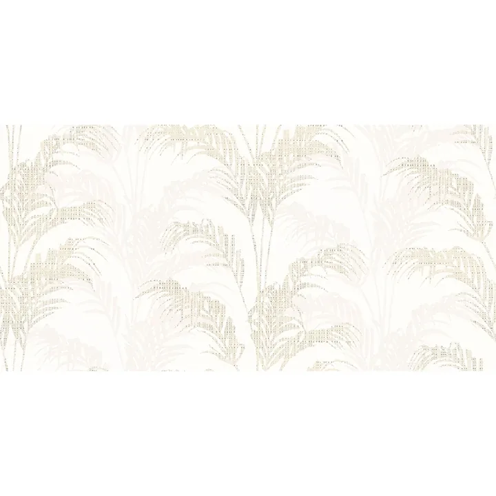 4168-17735 | Rattan Ivory Palm Wallpaper