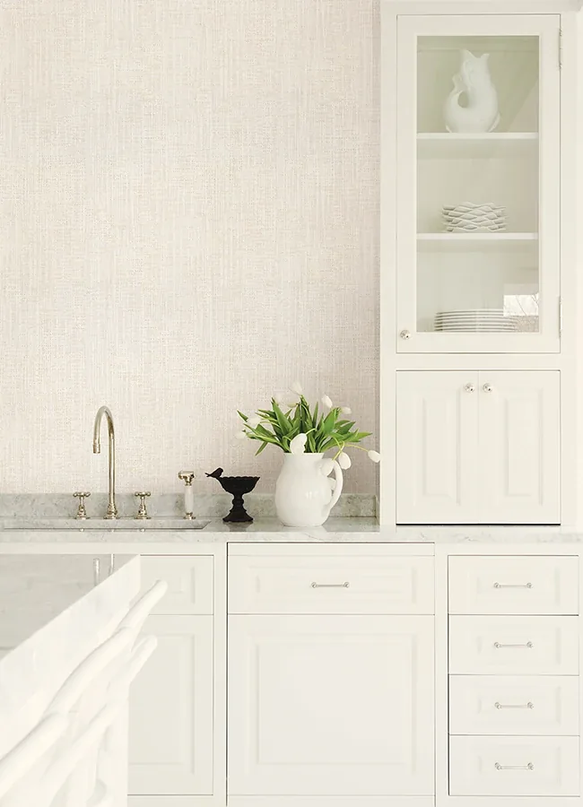 Brewster Home Fashions Rattan Ivory Weave Wallpaper - SKU 4168-17736