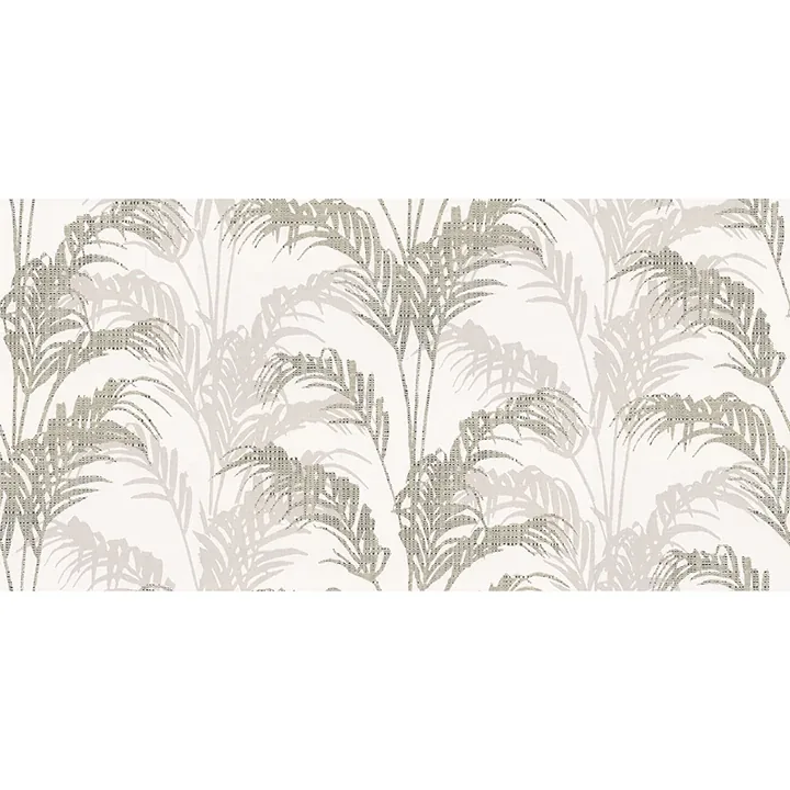 4168-17737 | Rattan Silver Palm Wallpaper