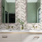 Brewster Home Fashions Rattan Silver Palm Wallpaper | Wallpaper Twins Brewster Home Fashions Rattan Silver Palm Wallpaper - SKU 4168-17737
