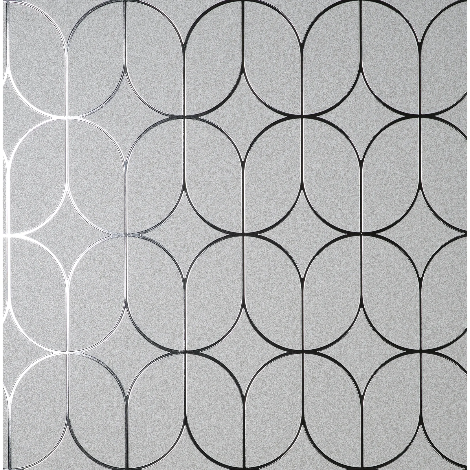 Brewster Home Fashions Raye Silver Rosco Trellis Wallpaper - SKU 4157-42803
