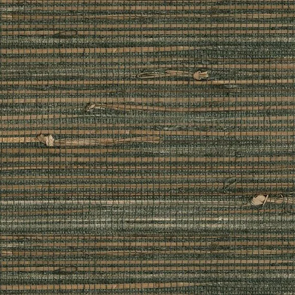 Brewster Home Fashions Reju Charcoal Grasscloth Wallpaper - SKU 2693-65663