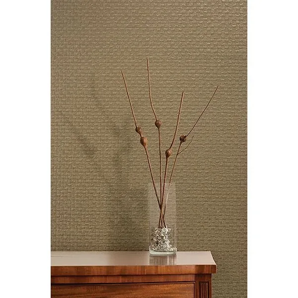 Brewster Home Fashions Reka Neutral Paper Weave Wallpaper - SKU 2622-30218