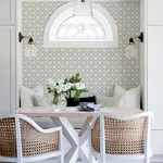 Brewster Home Fashions Remy Teal Fleur Tile Wallpaper | Wallpaper Twins Brewster Home Fashions Remy Teal Fleur Tile Wallpaper - SKU 4072-70035