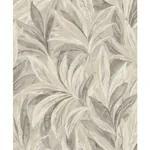 Brewster Home Fashions Rennie Grey Leaves Wallpaper | Wallpaper Twins Brewster Home Fashions Rennie Grey Leaves Wallpaper - SKU RH547481