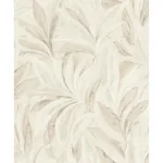 Brewster Home Fashions Rennie Ivory Leaves Wallpaper - SKU RH547467
