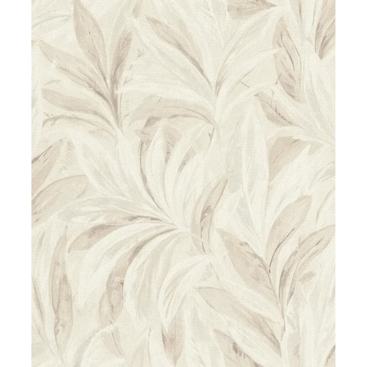 Brewster Home Fashions Rennie Ivory Leaves Wallpaper - SKU RH547467