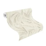 Brewster Home Fashions Rennie Ivory Leaves Wallpaper - SKU RH547467
