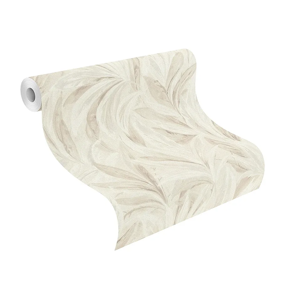 Brewster Home Fashions Rennie Ivory Leaves Wallpaper - SKU RH547467