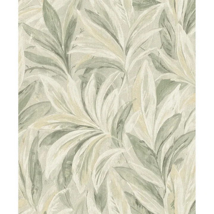 Brewster Home Fashions Rennie Moss Leaves Wallpaper - SKU RH547498