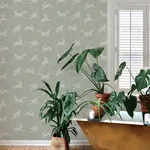 Brewster Home Fashions Revelry Sage Forest Frolic Wallpaper | Wallpaper Twins Brewster Home Fashions Revelry Sage Forest Frolic Wallpaper - SKU 4169-83115