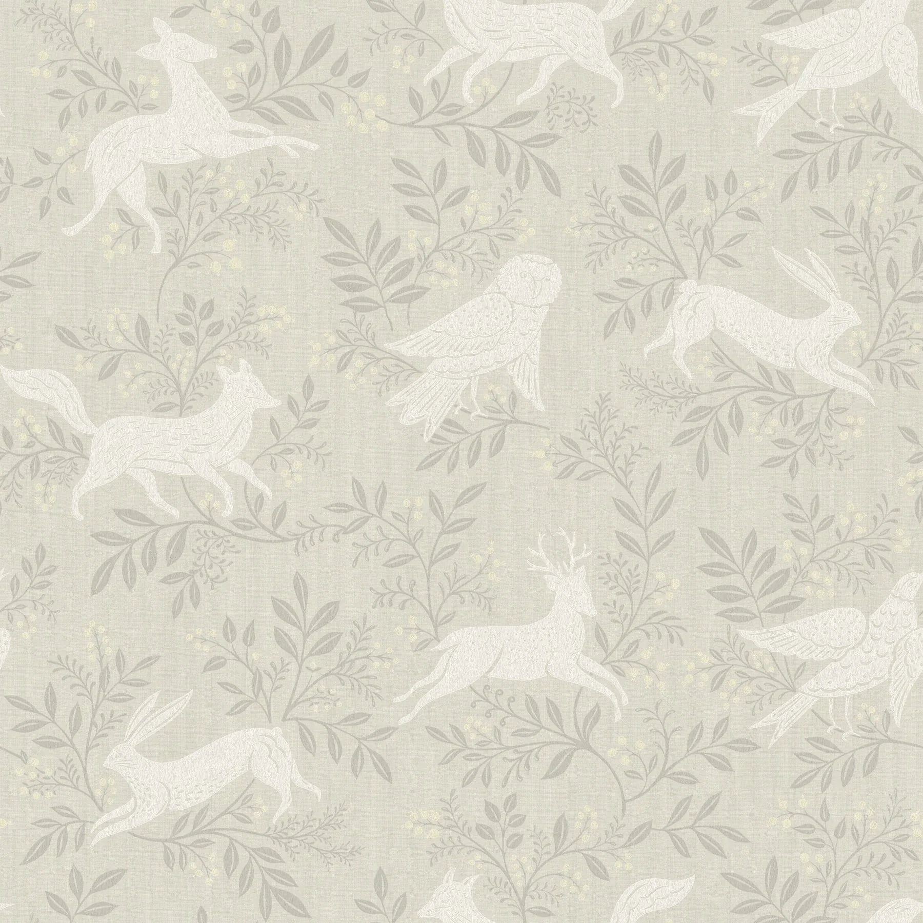 Brewster Home Fashions Revelry Taupe Forest Frolic Wallpaper - SKU 4169-83112