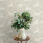 Brewster Home Fashions Revelry Taupe Forest Frolic Wallpaper | Wallpaper Twins Brewster Home Fashions Revelry Taupe Forest Frolic Wallpaper - SKU 4169-83112
