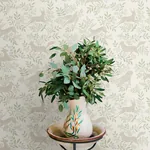Brewster Home Fashions Revelry White Forest Frolic Wallpaper | Wallpaper Twins Brewster Home Fashions Revelry White Forest Frolic Wallpaper - SKU 4169-83113