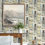 Brewster Home Fashions Rhodes Neutral Blocs Wallpaper | Wallpaper Twins Brewster Home Fashions Rhodes Neutral Blocs Wallpaper - SKU CEP50133W