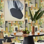 Brewster Home Fashions Rhodes Sage Blocs Wallpaper | Wallpaper Twins Brewster Home Fashions Rhodes Sage Blocs Wallpaper - SKU CEP50132W