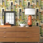 Brewster Home Fashions Rhodes Sage Blocs Wallpaper | Wallpaper Twins Brewster Home Fashions Rhodes Sage Blocs Wallpaper - SKU CEP50132W