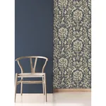 Brewster Home Fashions Richmond Blue Floral Wallpaper | Wallpaper Twins Brewster Home Fashions Richmond Blue Floral Wallpaper - SKU M1684
