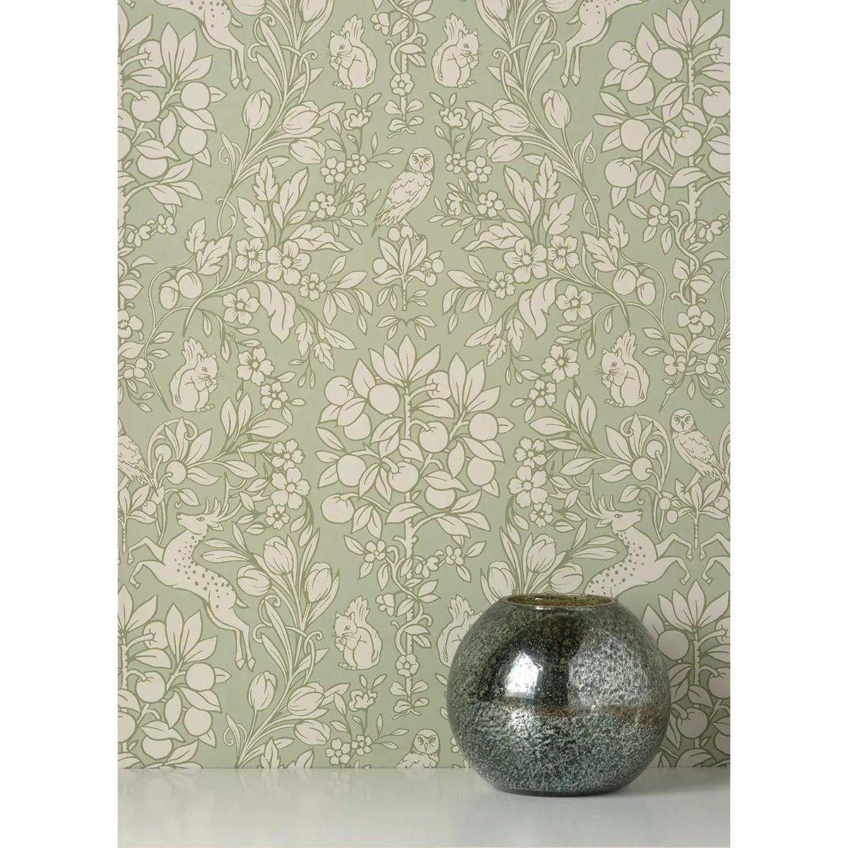 Brewster Home Fashions Richmond Sage Floral Wallpaper | Wallpaper Twins Brewster Home Fashions Richmond Sage Floral Wallpaper - SKU M1688
