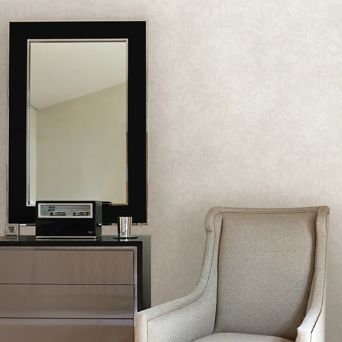 Brewster Home Fashions Riemann Cream Floral Wallpaper - SKU 4025-82533