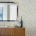Brewster Home Fashions Riemann Green Floral Wallpaper - SKU 4025-82535