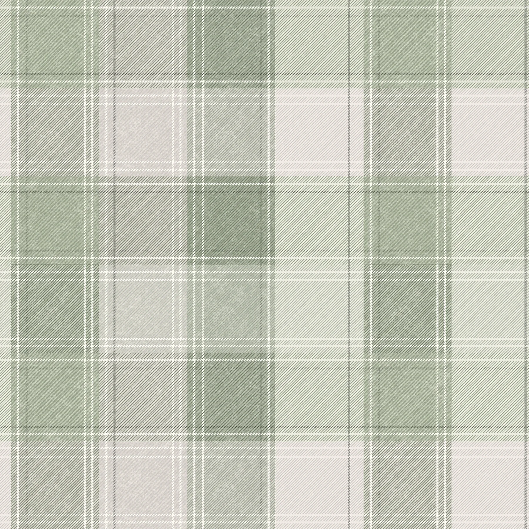 Brewster Home Fashions Rita Green Country Check Wallpaper - SKU AH922806