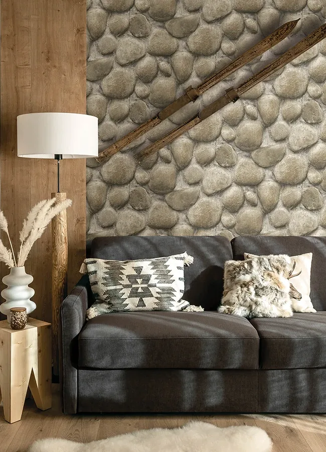 Brewster Home Fashions Root Rock Beige Wallpaper | Wallpaper Twins Brewster Home Fashions Root Rock Beige Wallpaper - SKU 4142-72612