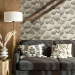 Brewster Home Fashions Root Rock Brown Wallpaper | Wallpaper Twins Brewster Home Fashions Root Rock Brown Wallpaper - SKU 4142-72610